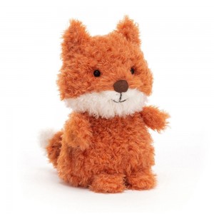 Jellycat Little Fox 18cm x 10cm x 8cm Animals Orange | Deutschland 841-YKWBNE