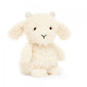 Jellycat Little Goat 7.1in x 3.9in x 3.1in Animals Weiß | Deutschland 489-THYCAO