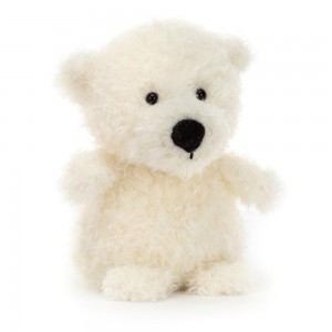 Jellycat Little Polar Bear 18cm x 10cm x 8cm Animals Weiß | Deutschland 310-BDLJTC