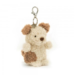 Jellycat Little Pup 17cm x 6cm x 8cm Animals Braun | Deutschland 537-CUVKHQ