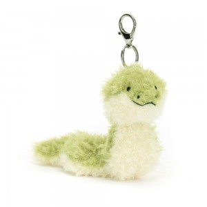Jellycat Little Snake 16cm x 5cm x 16cm Bag Charm Grün | Deutschland 401-BWXJCZ