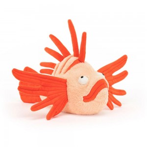 Jellycat Lois Lionfish 14cm x 10cm x 26cm Animals Orange | Deutschland 415-VPHXQC