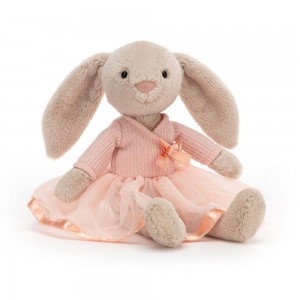 Jellycat Lottie Bunny Ballet 27cm x 7cm x 5cm Animals Beige | Deutschland 081-PTUHRA