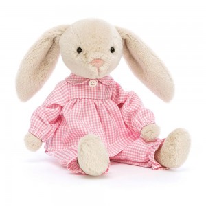 Jellycat Lottie Bunny Bedtime 27cm x 7cm x 5cm Animals Beige | Deutschland 046-LDJAVG
