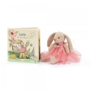 Jellycat Lottie Fairy Bunny Book and Lottie Bunny Fairy Discover Rosa | Deutschland 860-JKMHLY