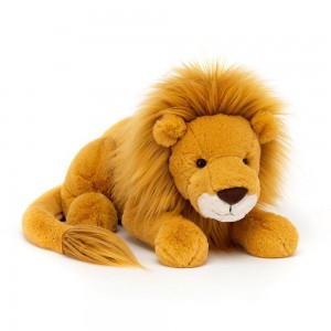 Jellycat Louie Lion 13cm x 14cm x 36cm Animals Gelb | Deutschland 152-KXBYGO