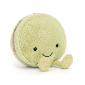 Jellycat Max Macaron 12cm x 10cm x 5cm Amuseables Grün | Deutschland 291-XLTSFG