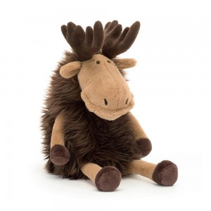 Jellycat Merrick Moose 29cm x 12cm x 16cm Animals Braun | Deutschland 091-NUKHTF