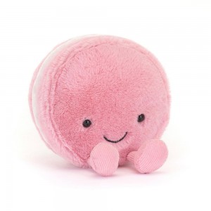 Jellycat Mia Macaron 12cm x 10cm x 5cm Amuseables Rosa | Deutschland 718-GYRVKQ