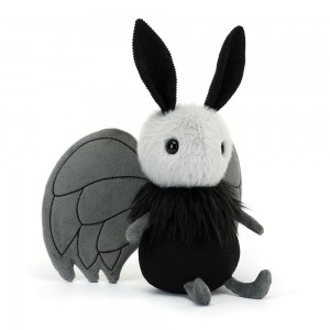 Jellycat Miff Mothman 21cm x 18cm x 8cm Animals Schwarz | Deutschland 602-LSQMFB