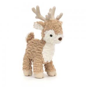 Jellycat Mitzi Reindeer 25cm x 8cm x 13cm Animals Beige | Deutschland 639-PWODKX