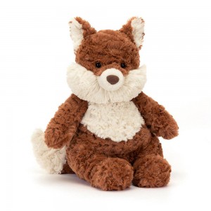 Jellycat Mortimer Fox 26cm x 12cm x 8cm Animals Orange | Deutschland 346-SETKGN