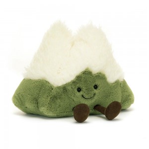 Jellycat Mountain 22cm x 24cm x 11cm Amuseables Grün | Deutschland 324-GVSOQD