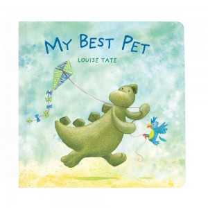Jellycat My Best Pet Book 23cm x 23cm x 2cm Baby & Books Grün | Deutschland 241-FWIHBT