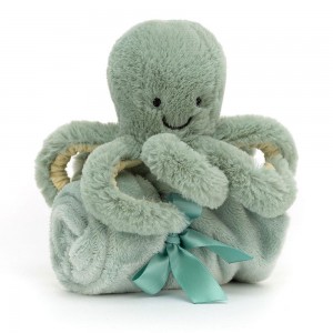 Jellycat Odyssey Octopus Soother 10cm x 34cm x 34cm Baby & Books Grün | Deutschland 496-YVDGAJ