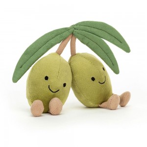 Jellycat Olives 12cm x 13cm x 4cm Amuseables Grün | Deutschland 390-DVCKFS