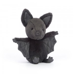 Jellycat Ooky Bat 15cm x 6cm x 6cm Animals Schwarz | Deutschland 192-WQVPRO