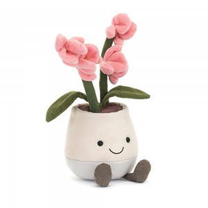 Jellycat Orchid 25cm x 10cm x 11cm Amuseables Rosa | Deutschland 054-HAVOXT