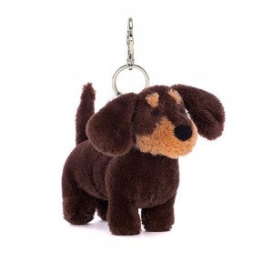 Jellycat Otto Sausage Dog 12cm x 4cm x 11cm Animals Braun | Deutschland 901-VJXLZU