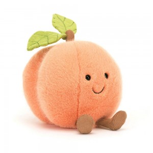 Jellycat Peach 14cm x 11cm x 11cm Amuseables Rosa | Deutschland 264-RBWQJD