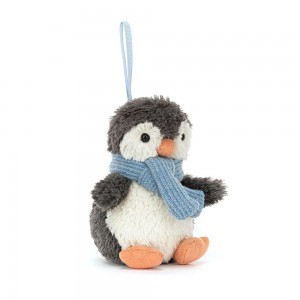 Jellycat Peanut Penguin Decoration 10cm x 6cm x 7cm Animals Schwarz | Deutschland 691-XUQMVT