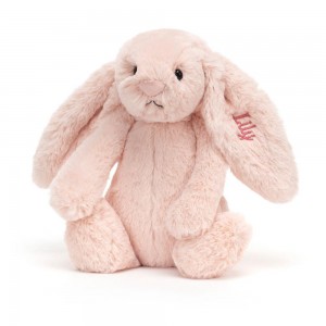 Jellycat Personalised Bashful Blush Bunny Medium 31cm x 12cm x 9cm Baby & Books Rosa | Deutschland 054-ZCXYQV