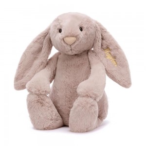 Jellycat Personalised Bashful Luxe Bunny Rosa Huge 51cm x 21cm x 12cm Discover Rosa | Deutschland 941-QRHSIY