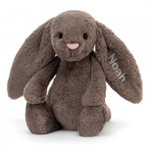 Jellycat Personalised Bashful Truffle Bunny Medium 31cm x 12cm x 9cm Discover Braun | Deutschland 056-LHCFQS
