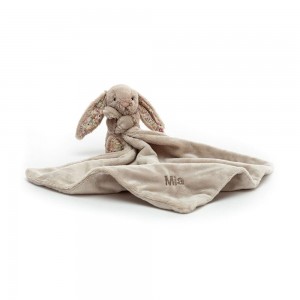 Jellycat Personalised Blossom Bea Bunny Soother 15cm x 34cm x 34cm Baby & Books Beige | Deutschland 297-FEUXDL