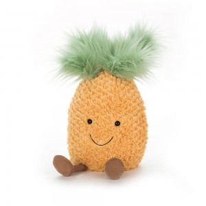 Jellycat Pineapple 28cm x 15cm x 13cm Amuseables Gelb | Deutschland 643-ZTNMLO