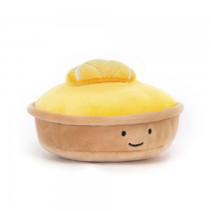 Jellycat Pretty Patisserie Tarte Au Citron 7cm x 10cm x 8cm Amuseables Gelb | Deutschland 405-FOLRNP