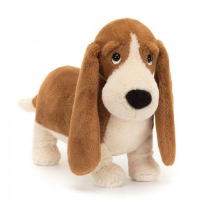 Jellycat Randall Basset Hound 23cm x 12cm x 32cm Animals Braun | Deutschland 536-CHGQFX