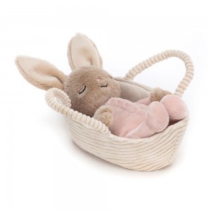 Jellycat Rock-a-Bye Bunny 12cm x 9cm x 20cm Animals Beige | Deutschland 628-TBFAPV