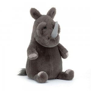 Jellycat Roderick Rhinoceros 37cm x 15cm x 13cm Animals Grau | Deutschland 825-WFIBNM