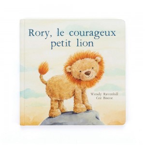 Jellycat Rory, Le Courageux Petit Lion Livre 23cm x 23cm x 2cm Baby & Books Gelb | Deutschland 012-UGYPML