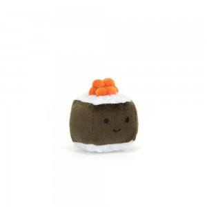 Jellycat Sassy Sushi Hosomaki 5cm x 5cm x 5cm Amuseables Grün | Deutschland 859-DONRVM