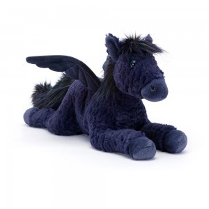 Jellycat Seraphina Pegasus 23cm x 16cm x 49cm Animals Blau | Deutschland 352-RPYHKJ