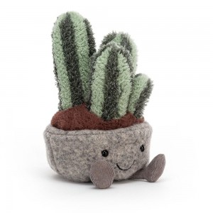Jellycat Silly Succulent Columnar Cactus 18cm x 10cm x 9cm Amuseables Grün | Deutschland 613-VGOPST