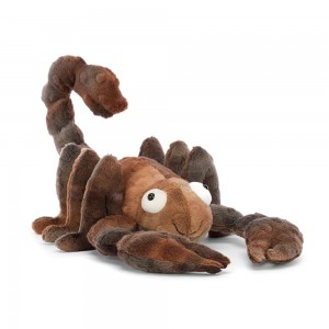 Jellycat Simon Scorpion 8cm x 17cm x 35cm Animals Braun | Deutschland 349-QGYTVN