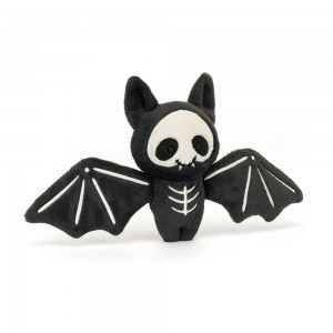 Jellycat Skelebat Jim 16cm x 35cm x 3cm Animals Schwarz | Deutschland 958-FUIJWO