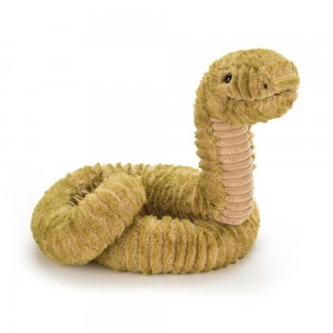 Jellycat Slither Snake 27cm x 6cm x 50cm Animals Grün | Deutschland 421-UTFNEM