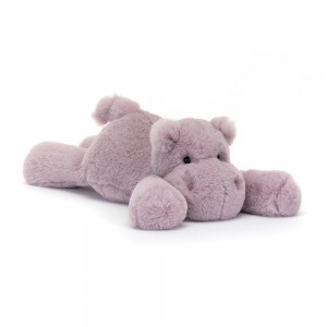 Jellycat Smudge Hippo 13cm x 11cm x 24cm Animals Lila | Deutschland 950-KNCQMH