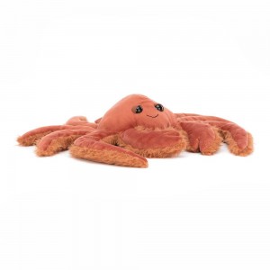 Jellycat Spindleshanks Crab 10cm x 40cm x 36cm Animals Orange | Deutschland 541-YNHUQE
