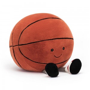 Jellycat Sports Basketball 32cm x 22cm x 22cm Amuseables Orange | Deutschland 158-AIDHMG