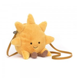 Jellycat Sun 24cm x 26cm x 5cm Tasche Gelb | Deutschland 258-KEBPDW