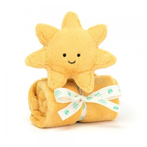 Jellycat Sun Soother 12cm x 34cm x 34cm Amuseables Gelb | Deutschland 817-CFSKXU