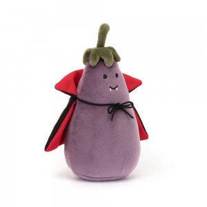 Jellycat Vivacious Aubergine Vampire 16cm x 9cm x 9cm Amuseables Lila | Deutschland 864-MJTSAF