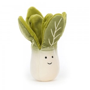 Jellycat Vivacious Vegetable Bok Choy 18cm x 7cm x 6cm Amuseables Weiß | Deutschland 061-HCFSWE