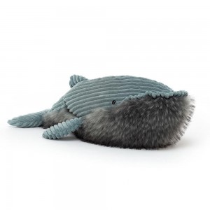 Jellycat Wiley Whale 17cm x 21cm x 54cm Animals Blau | Deutschland 294-JWOZTK