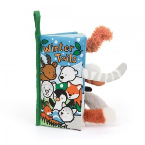 Jellycat Winter Tails Activity Book 22cm x 13cm x 5cm Baby & Books Blau | Deutschland 142-JRHZEF